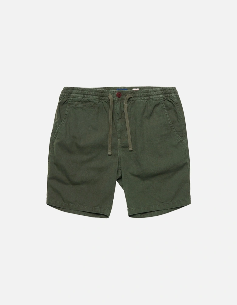 Vintage Overdyed Shorts - Dark Moss