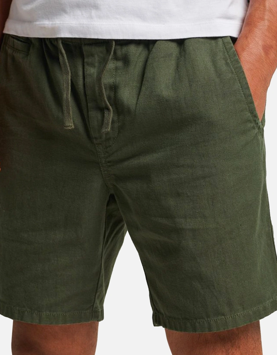 Vintage Overdyed Shorts - Dark Moss