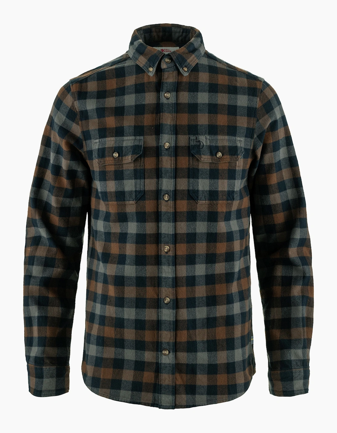 Fjallraven Men's Navy Fjällräven Skog Shirt - Size: Regular/40