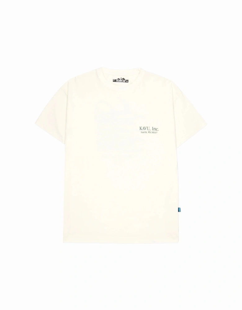 Stack Cap T-Shirt - Off White