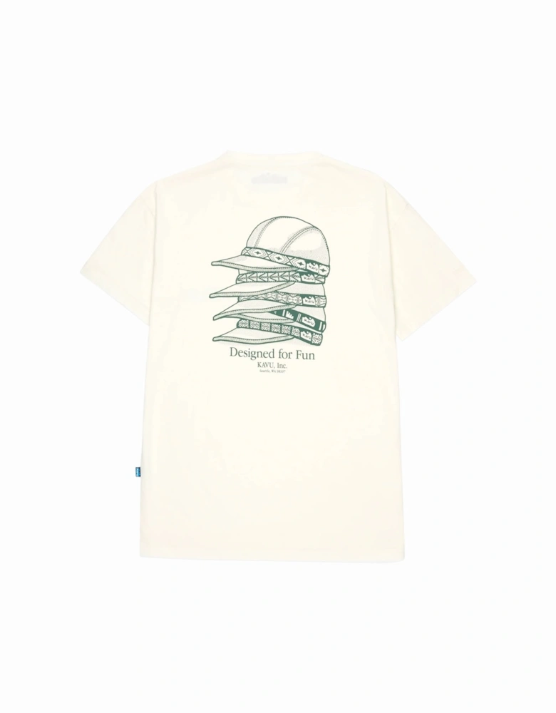 Stack Cap T-Shirt - Off White