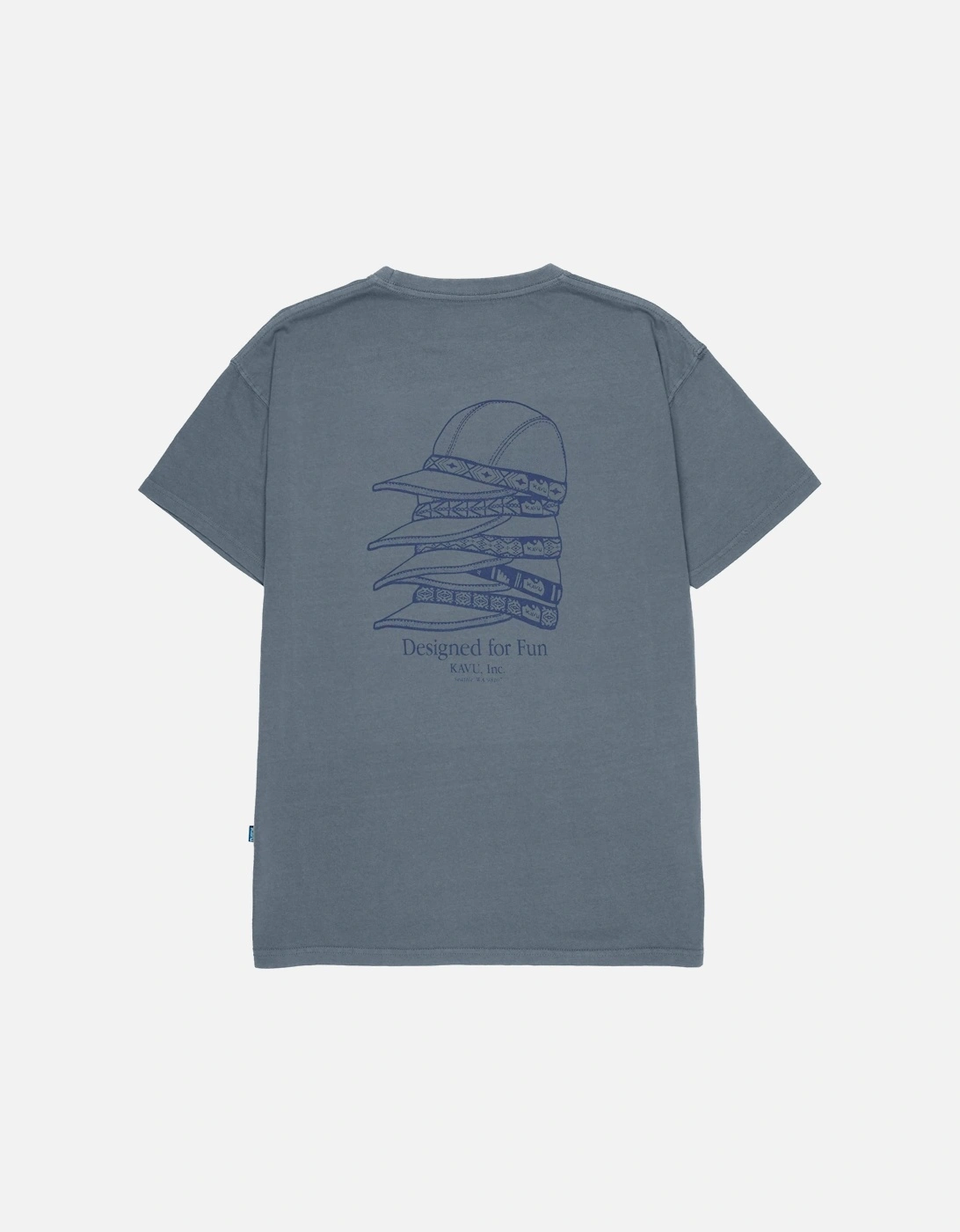 Stack Cap T-Shirt - Stormy Weather