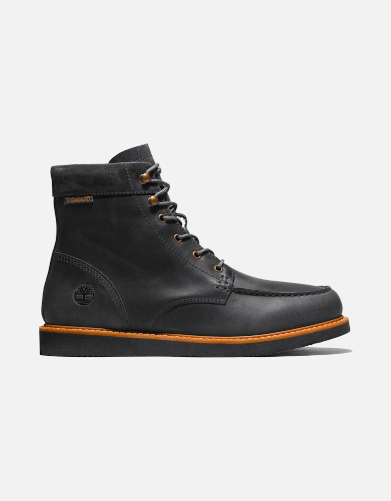 Newmarket 2 Rugged Boot - Black Full Grain Leather