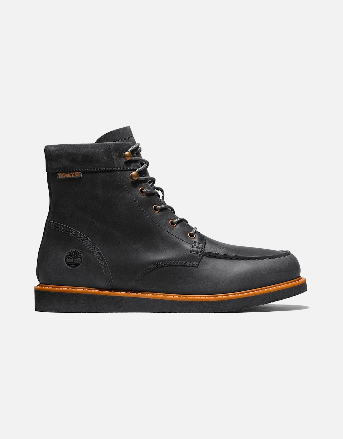 Newmarket 2 Rugged Boot - Black Full Grain Leather, 6 of 5