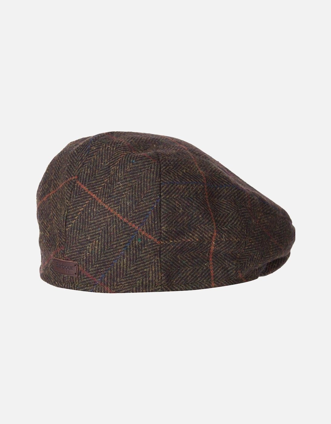 Wilkin Flat Cap - Olive Herringbone