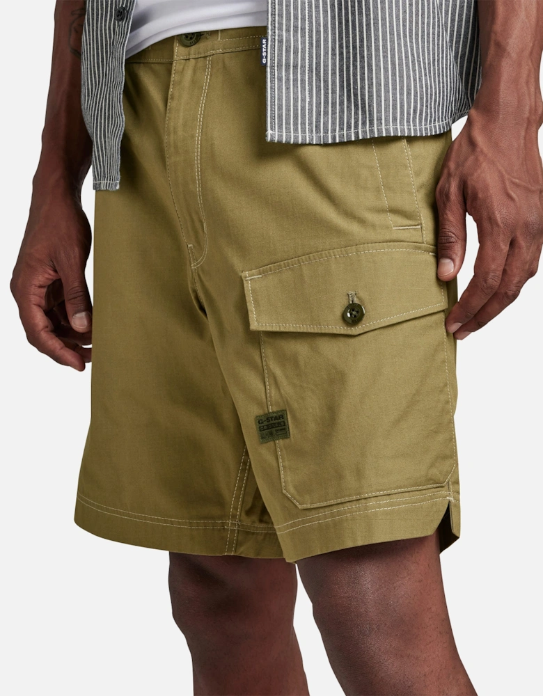 Sport Trainer Ripstop Shorts - Smoke Olive