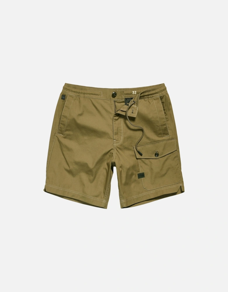 Sport Trainer Ripstop Shorts - Smoke Olive