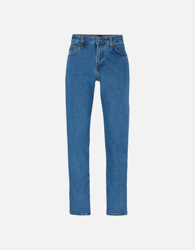 Boss ReMaine Regular Fit Jeans - Lake Light Blue Stretch