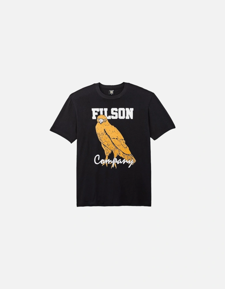 SS Pioneer Graphic T-Shirt - Black / Bird Of Prey