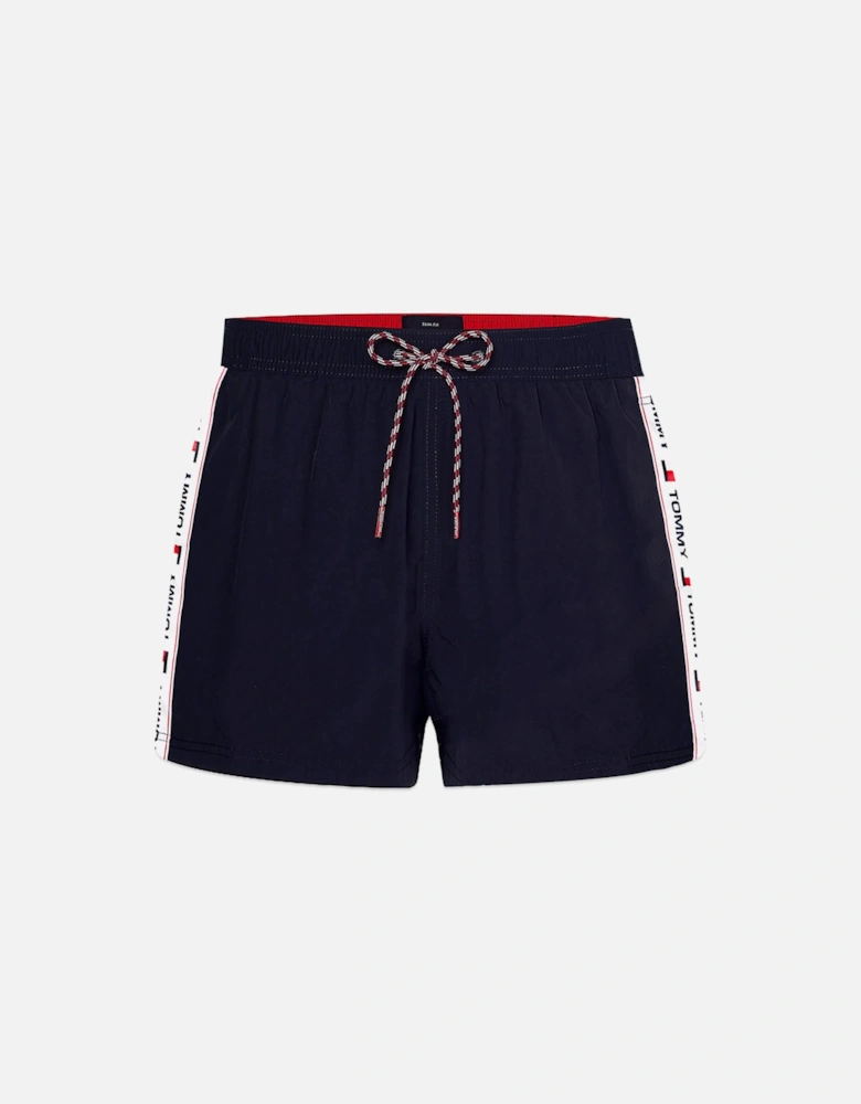 Tommy Tape Swim Shorts - Navy