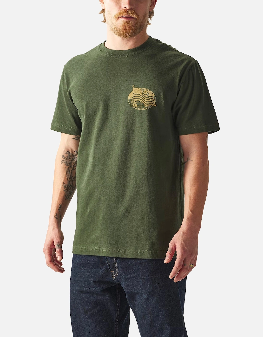 SS Pioneer Graphic T-Shirt - Dark Timber / Long Hauler