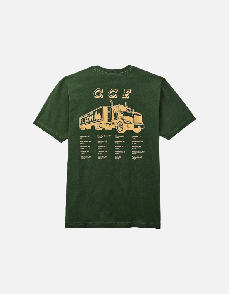 SS Pioneer Graphic T-Shirt - Dark Timber / Long Hauler