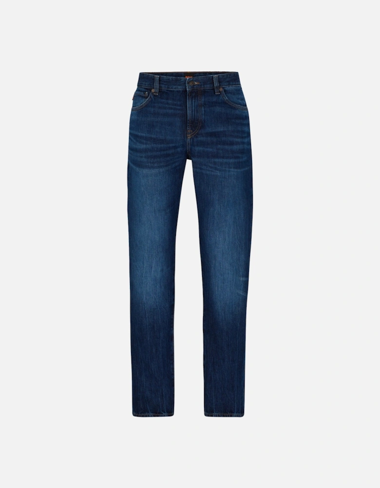 Boss ReMaine Regular Fit Jeans - Roots Dark Blue