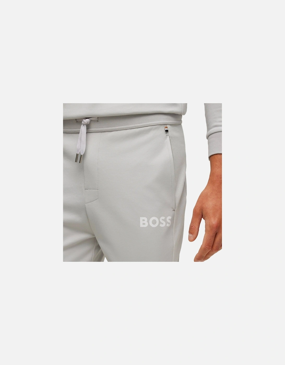 Boss Cotton Blend Jogger - Light Grey