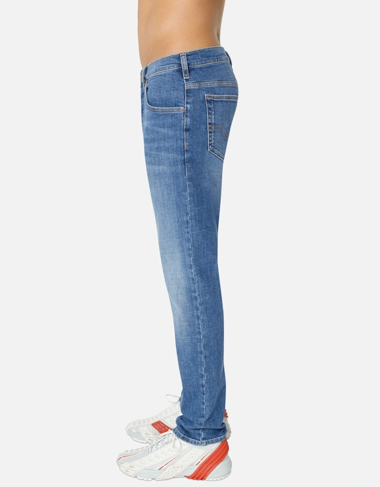 D-Yennox 0IHAT Tapered Fit Jeans - Light Blue