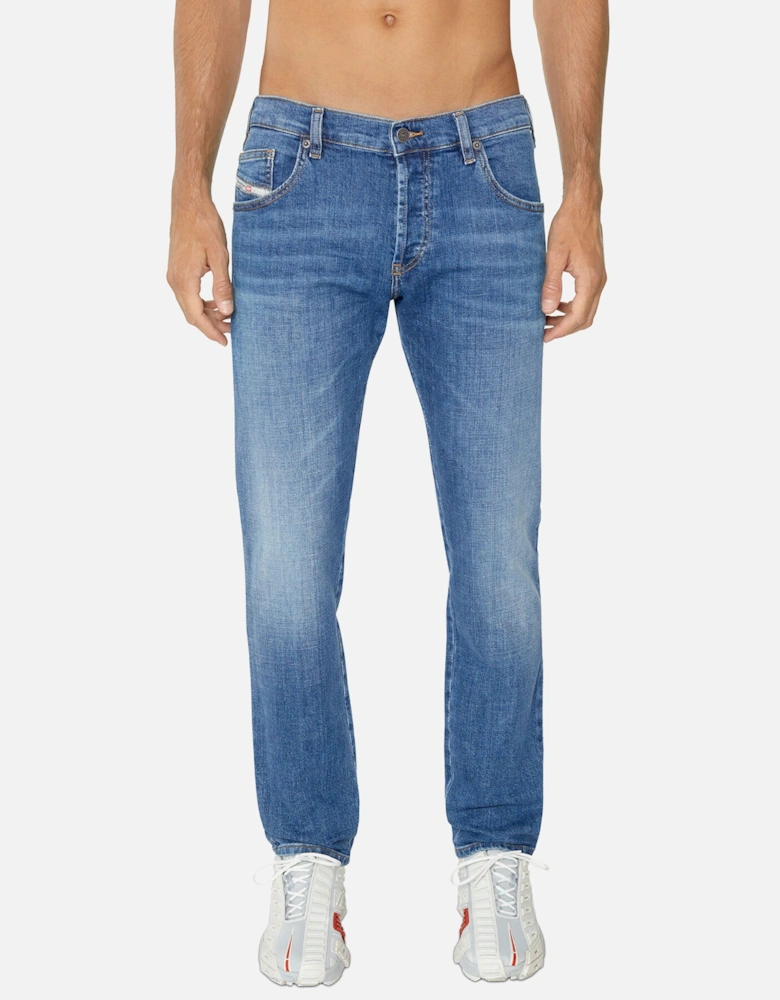 D-Yennox 0IHAT Tapered Fit Jeans - Light Blue