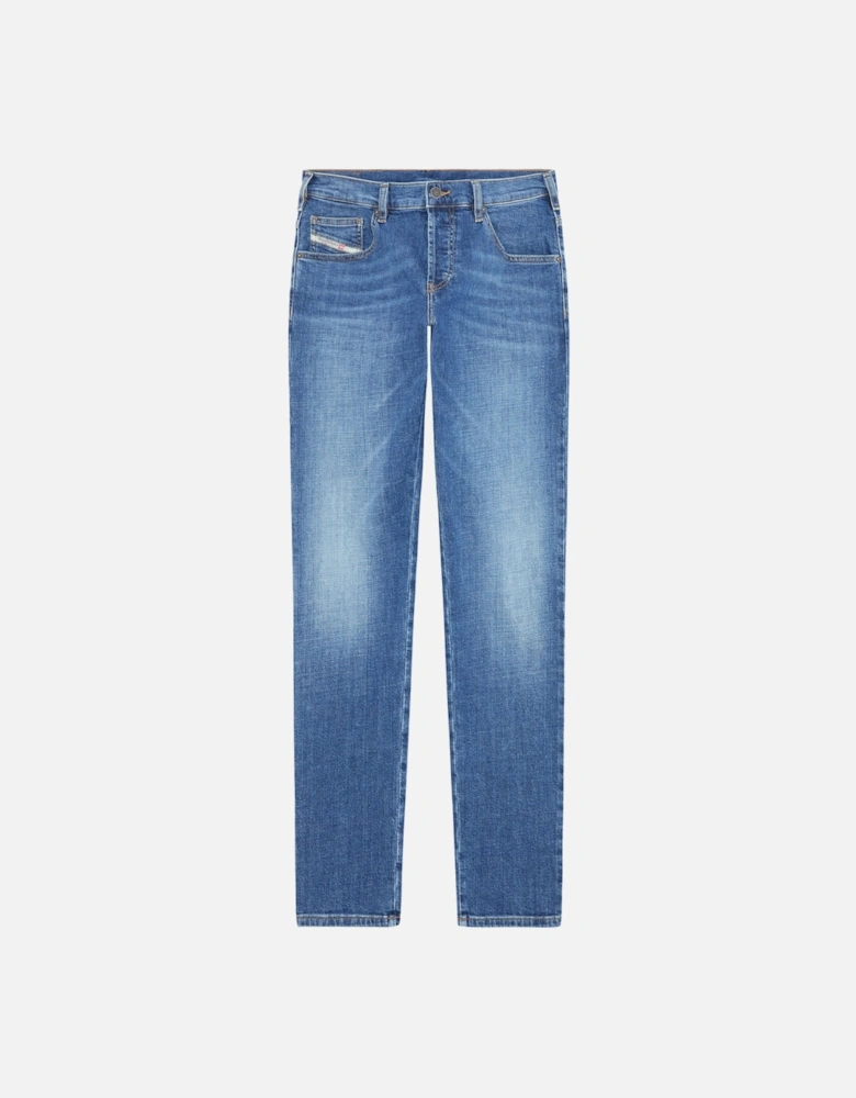 D-Yennox 0IHAT Tapered Fit Jeans - Light Blue