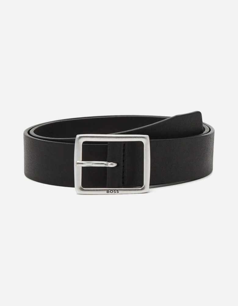 Boss Rudolf Cvb Leather Belt - Black