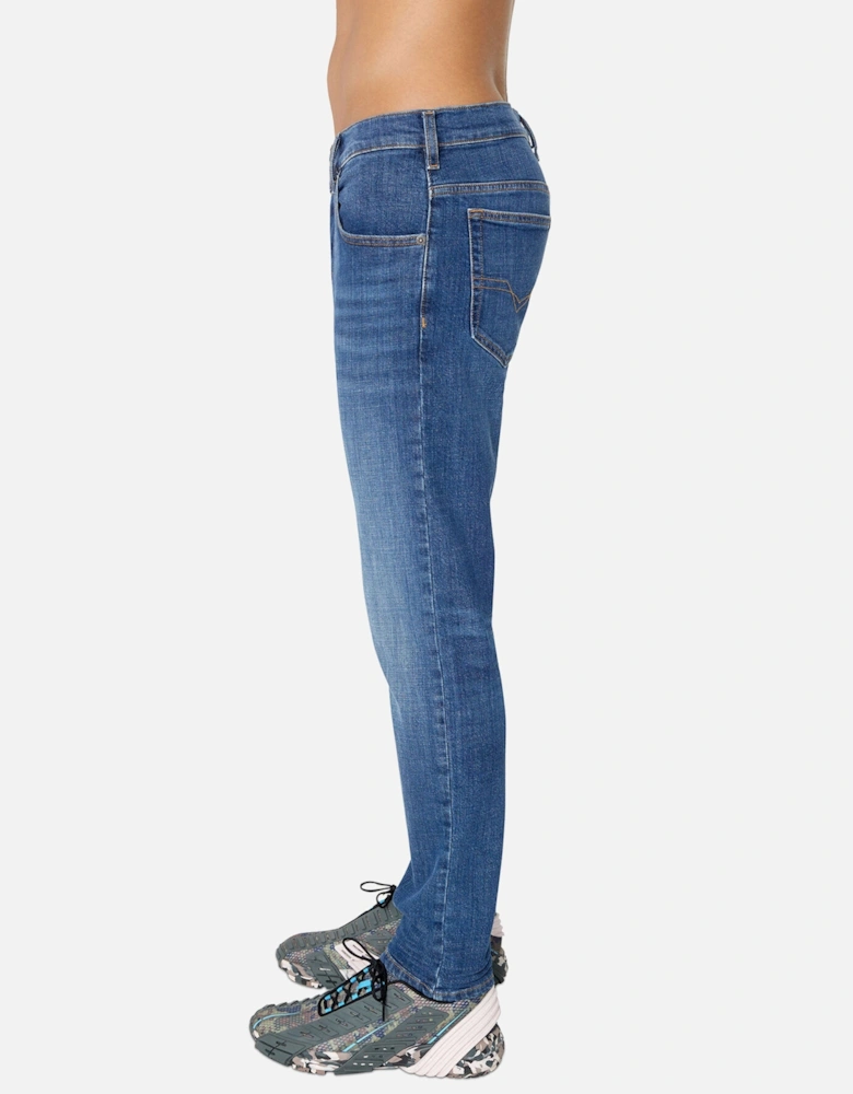 D-Yennox 0IHAR Tapered Fit Jeans - Mid Blue