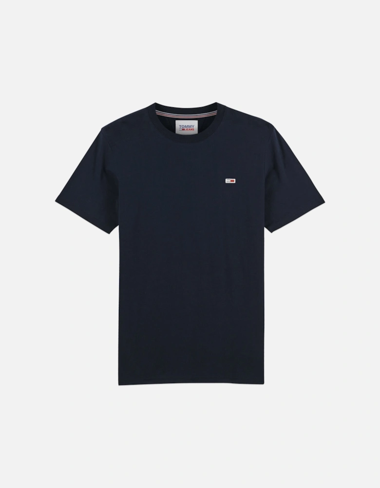 Tommy Jeans New Flag T-Shirt - Twilight Navy