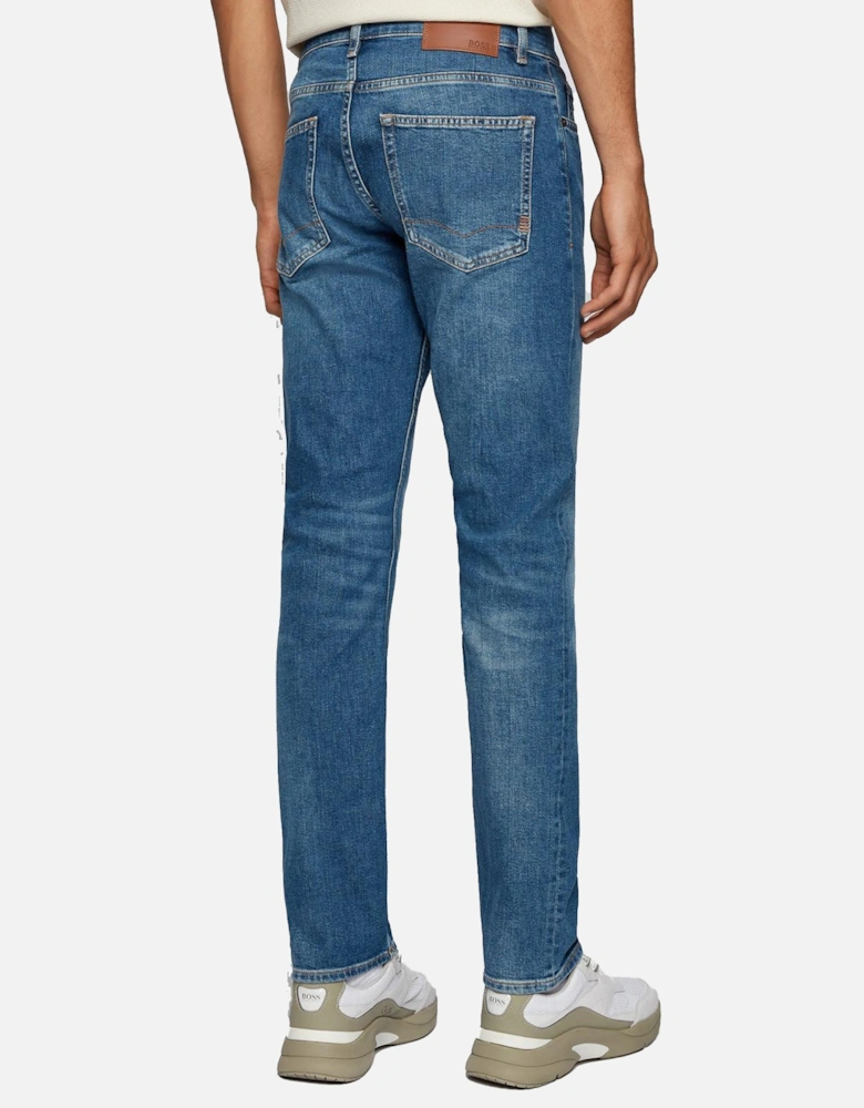 Boss Delaware Slim Fit Jeans - Inside Medium Blue