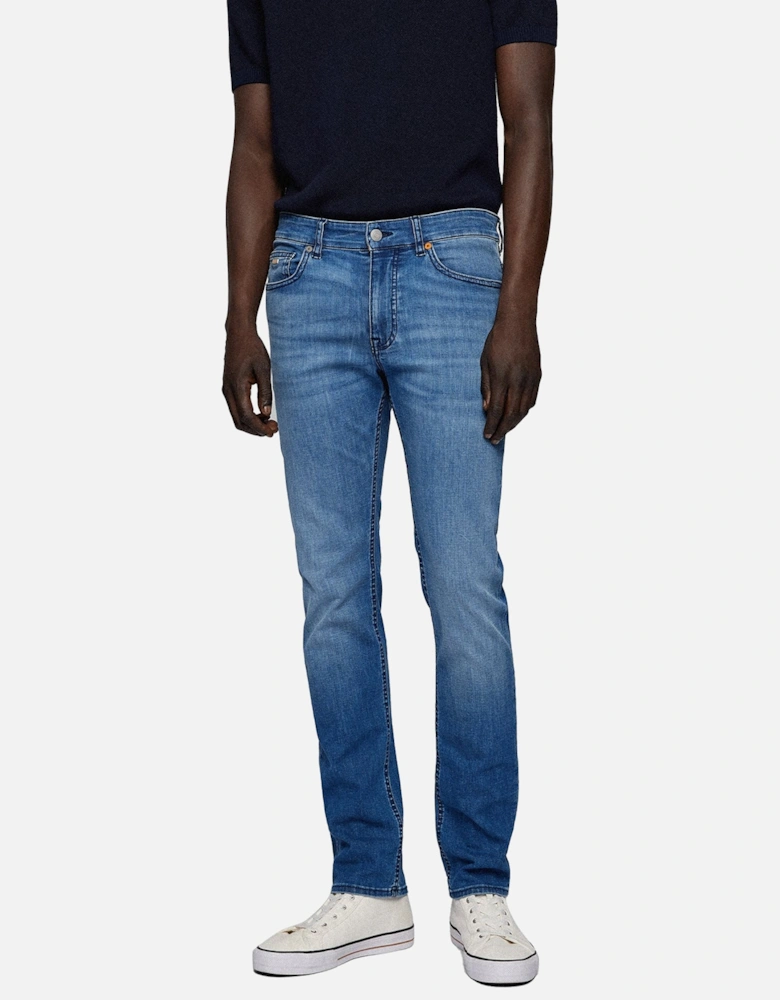 Boss Delaware Slim Fit Jeans - Light Blue Stretch