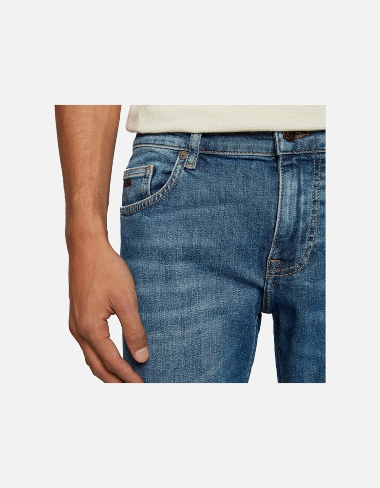 Boss Delaware Slim Fit Jeans - Inside Medium Blue