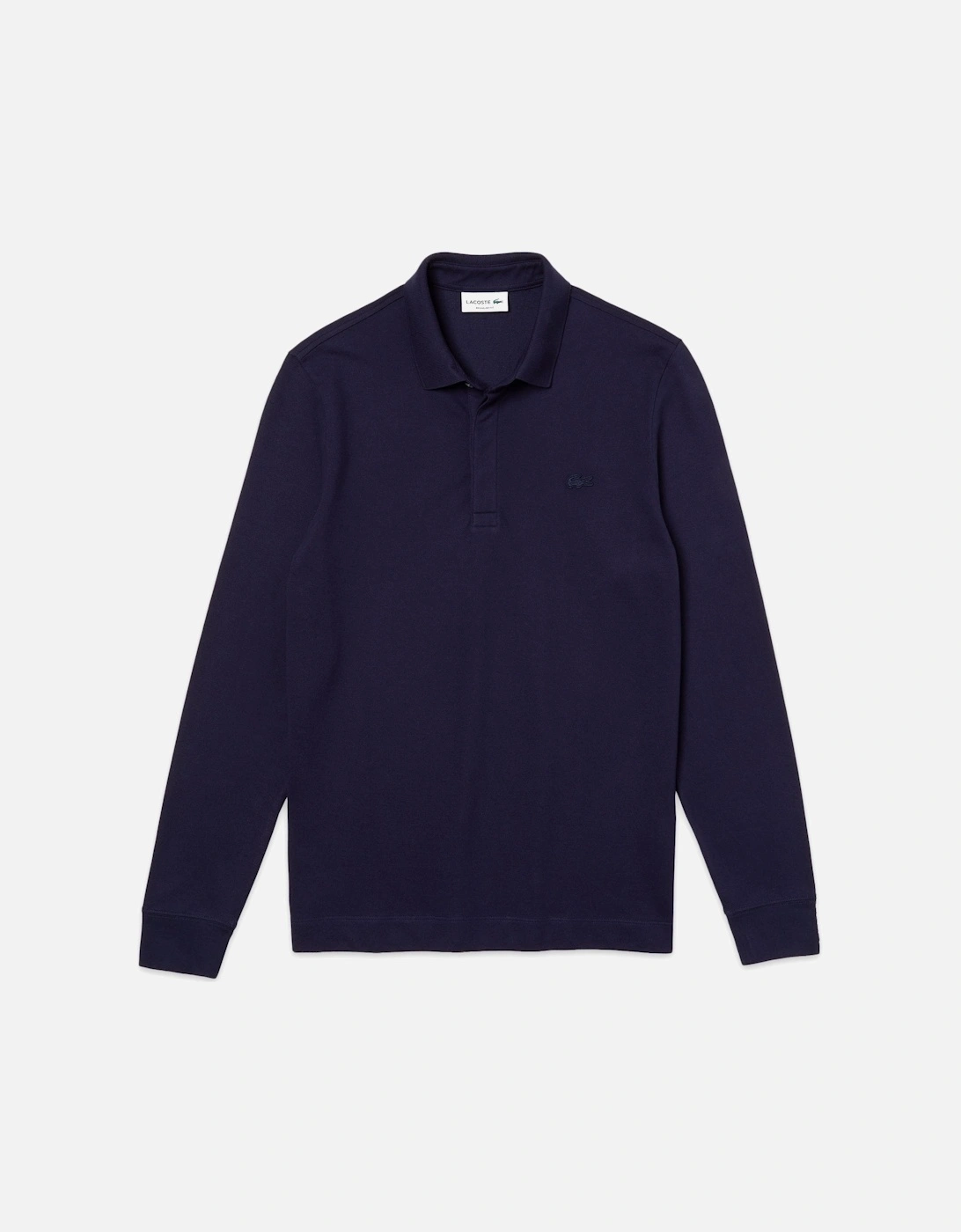 Long Sleeve Paris Stretch Polo PH2481 - Navy, 6 of 5