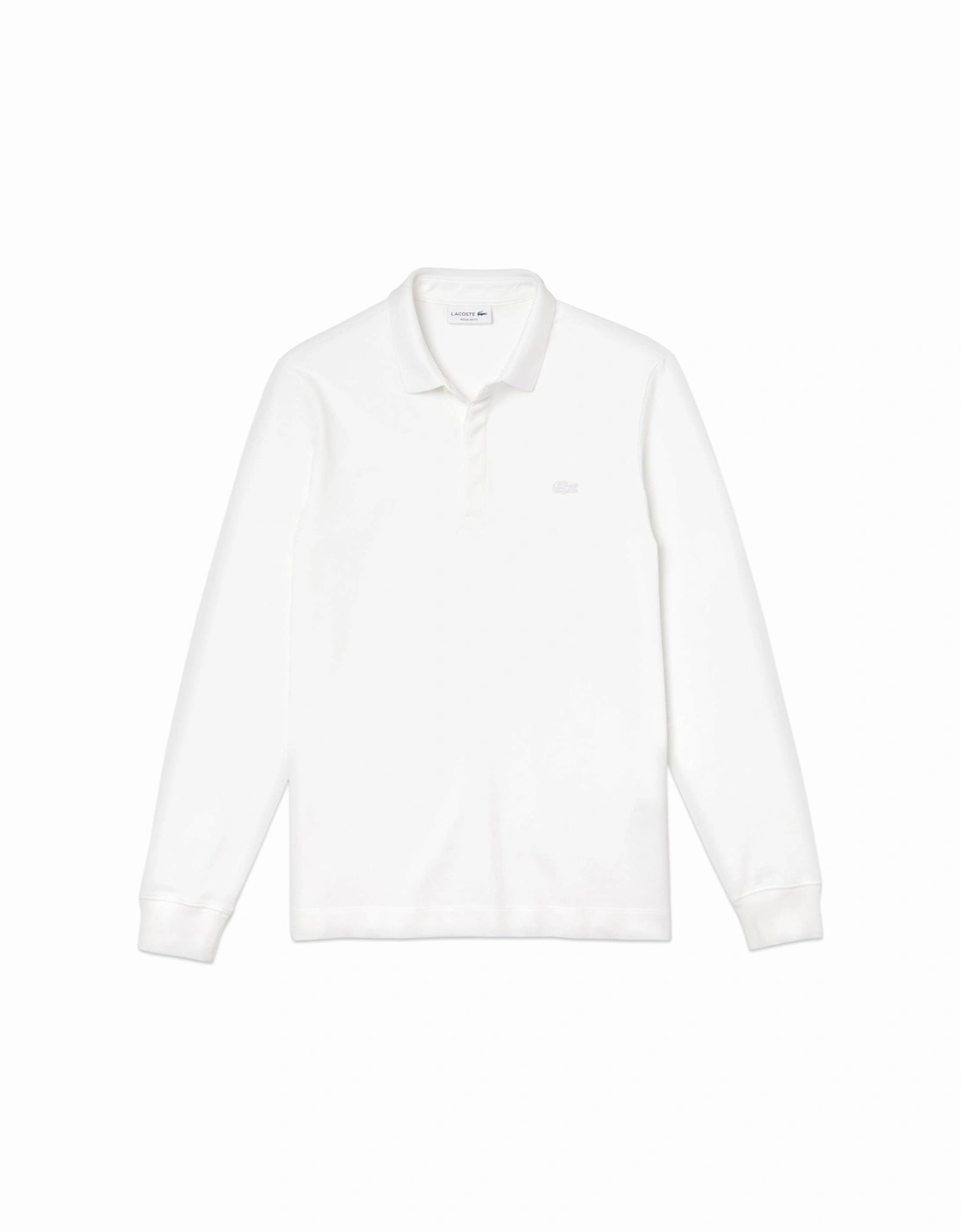 Long Sleeve Paris Stretch Polo PH2481 - White, 4 of 3