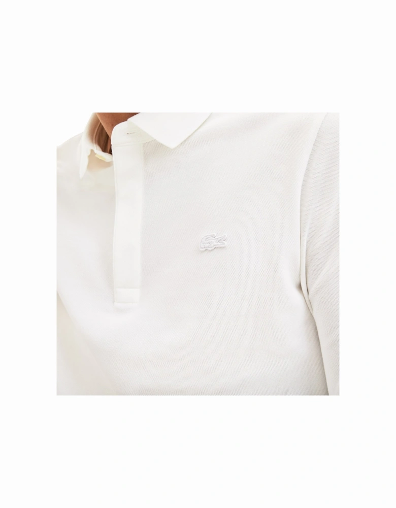 Long Sleeve Paris Stretch Polo PH2481 - White