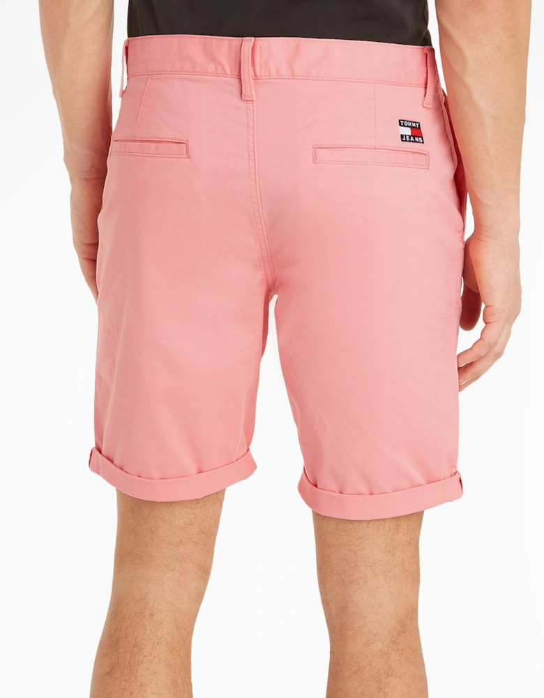 Tommy Jeans Scanton Chino Shorts - Tickled Pink