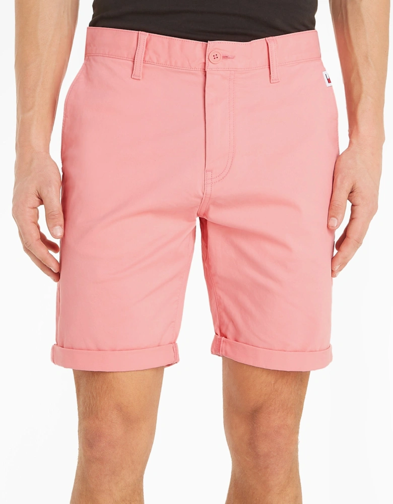 Tommy Jeans Scanton Chino Shorts - Tickled Pink