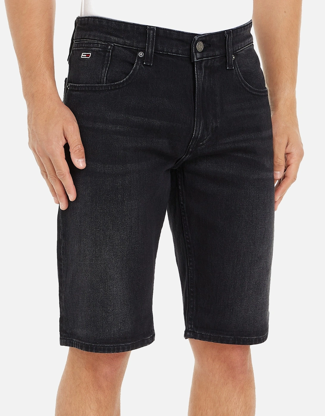 Tommy Jeans Ronnie Denim Shorts - Denim Black