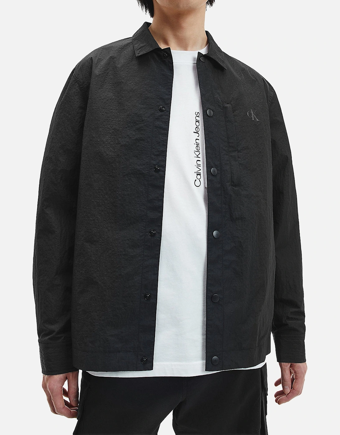 Ripstop Overshirt - Black