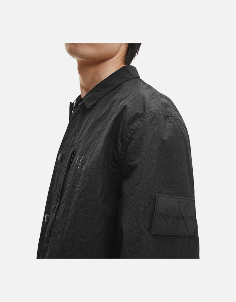 Ripstop Overshirt - Black