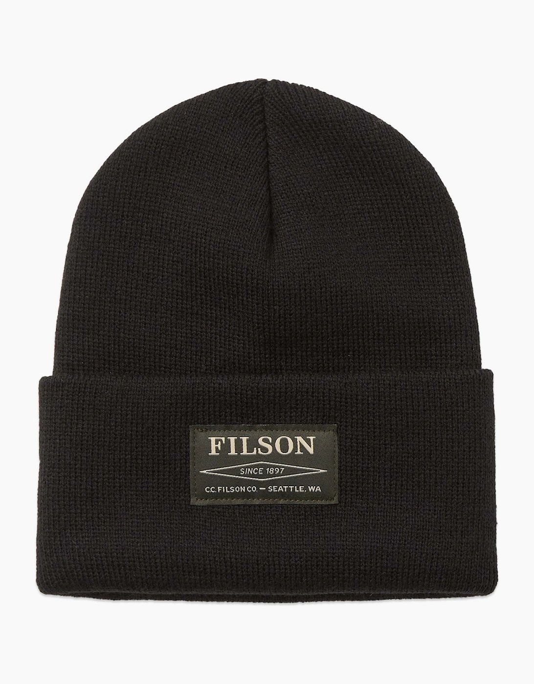 Filson Men's Black Ballard Watch Cap