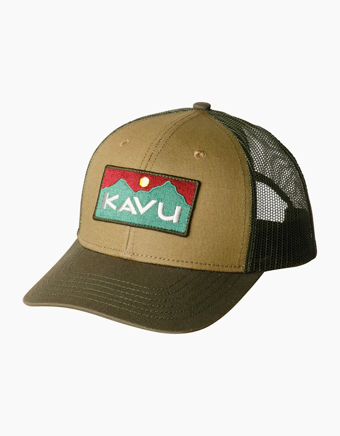 Men's KAVU Above Standard Cap - Green Moss - Size: ONE size