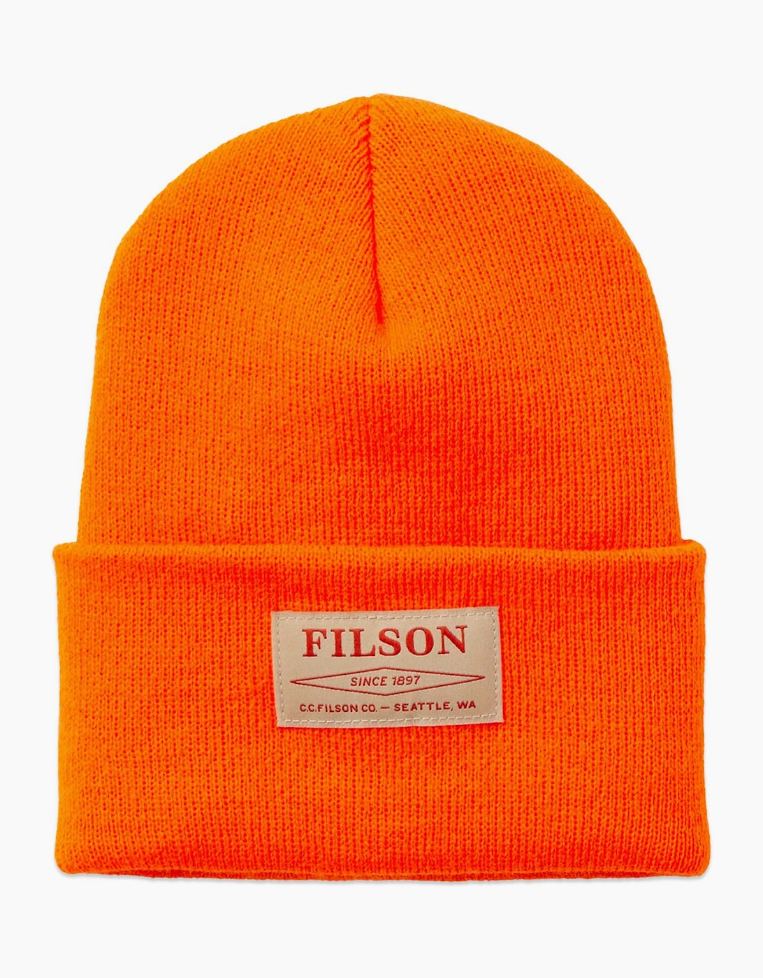 Filson Men's Orange Ballard Watch Cap