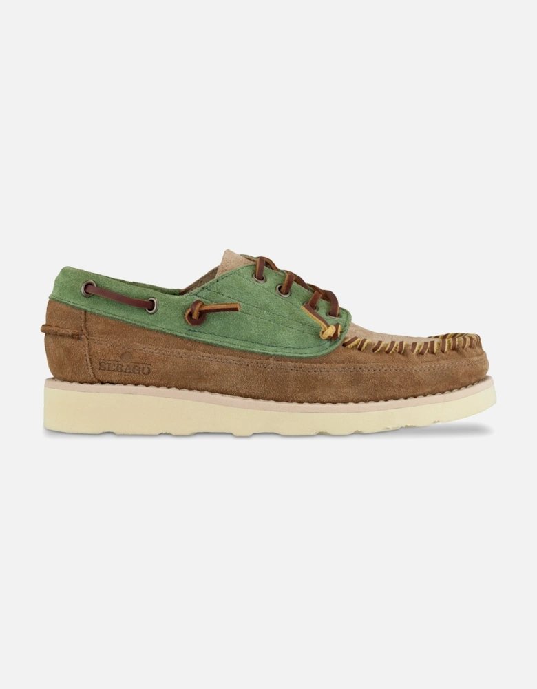 Campsides Cayuga Shoes - Agave/Camel/Cognac