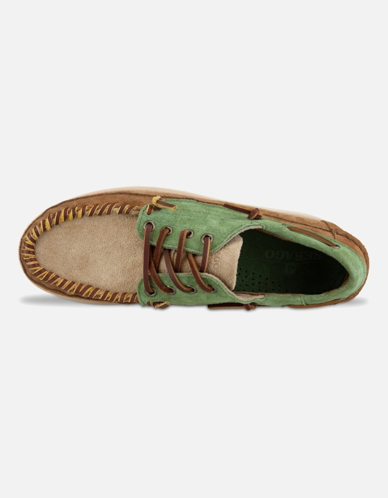 Campsides Cayuga Shoes - Agave/Camel/Cognac