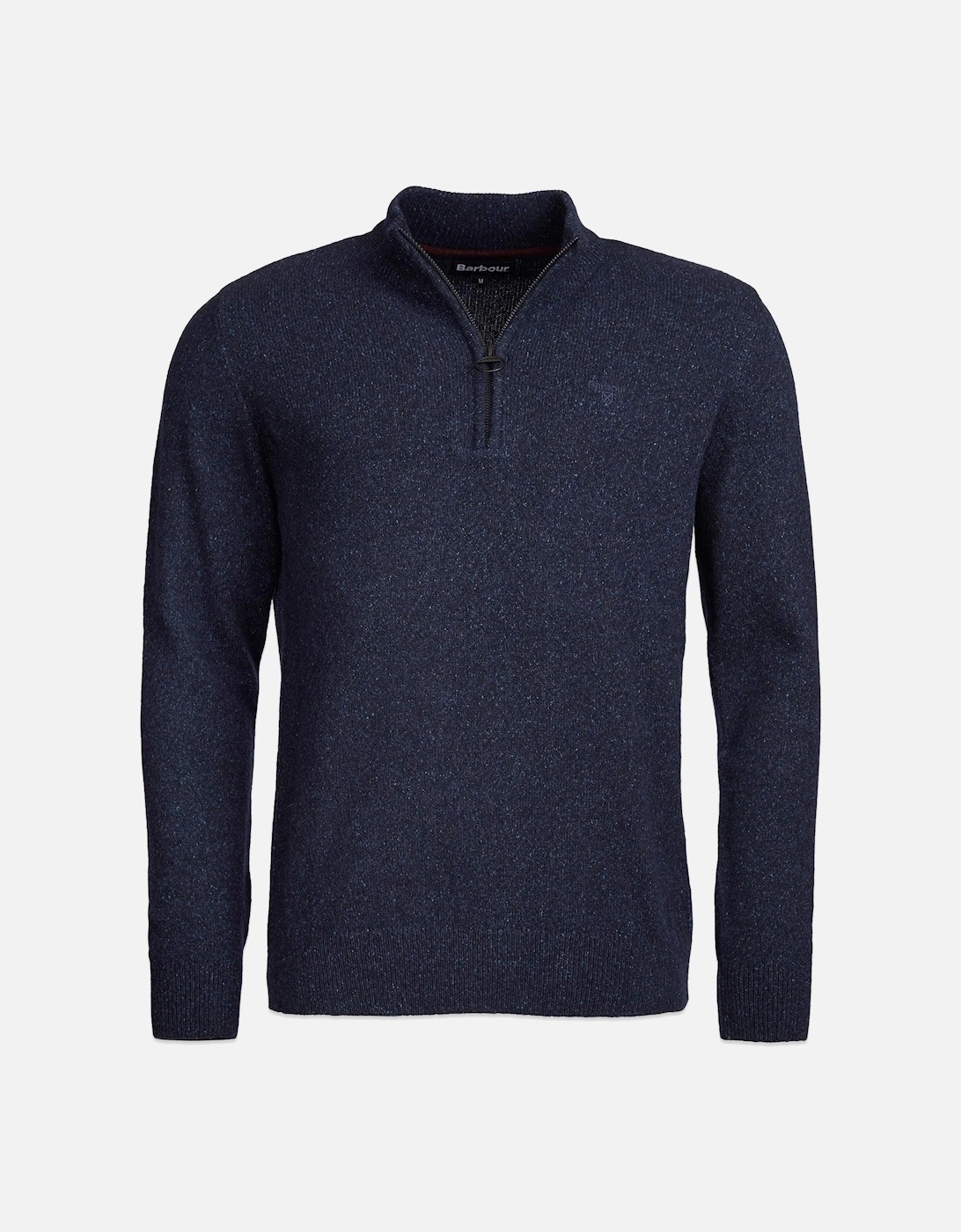 Men's Barbour Tisbury Half Zip Sweater - Navy - Size: 38