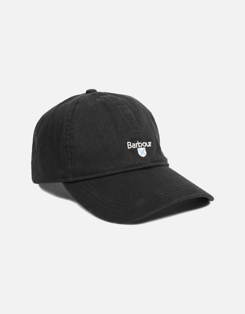 Cascade Washed Sports Cap - Black