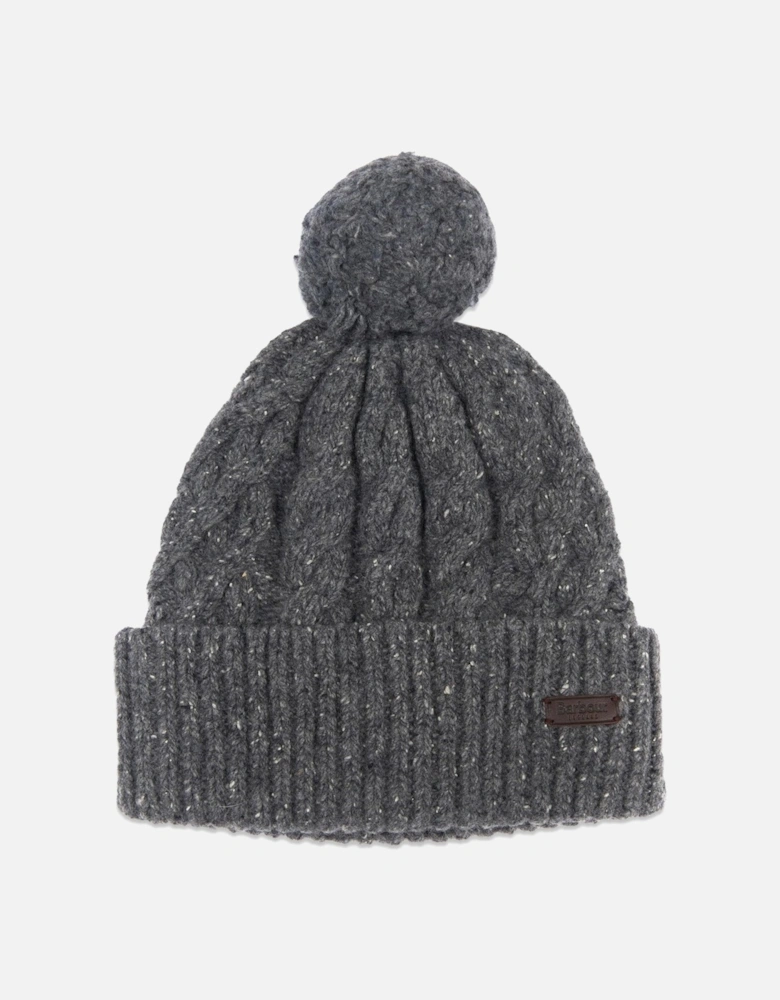 Seaton Pom Beanie - Grey