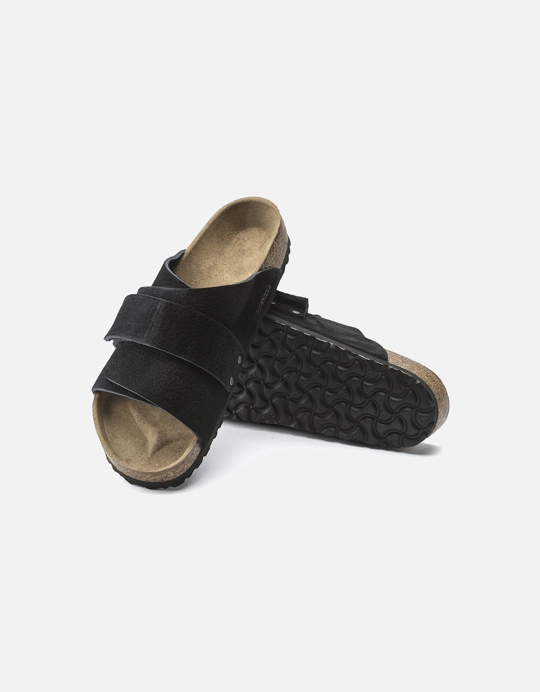 Kyoto Sandals - Desert Buck Black Nubuck