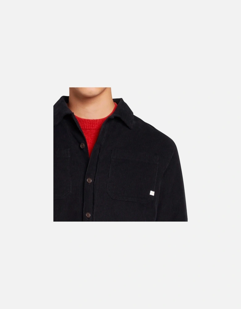 Hunter Quilted Corduroy Overshirt - True Navy