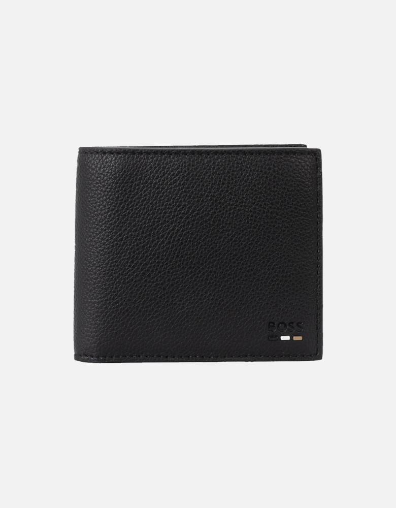 Boss Ray 4 Card & Coin Wallet - Black