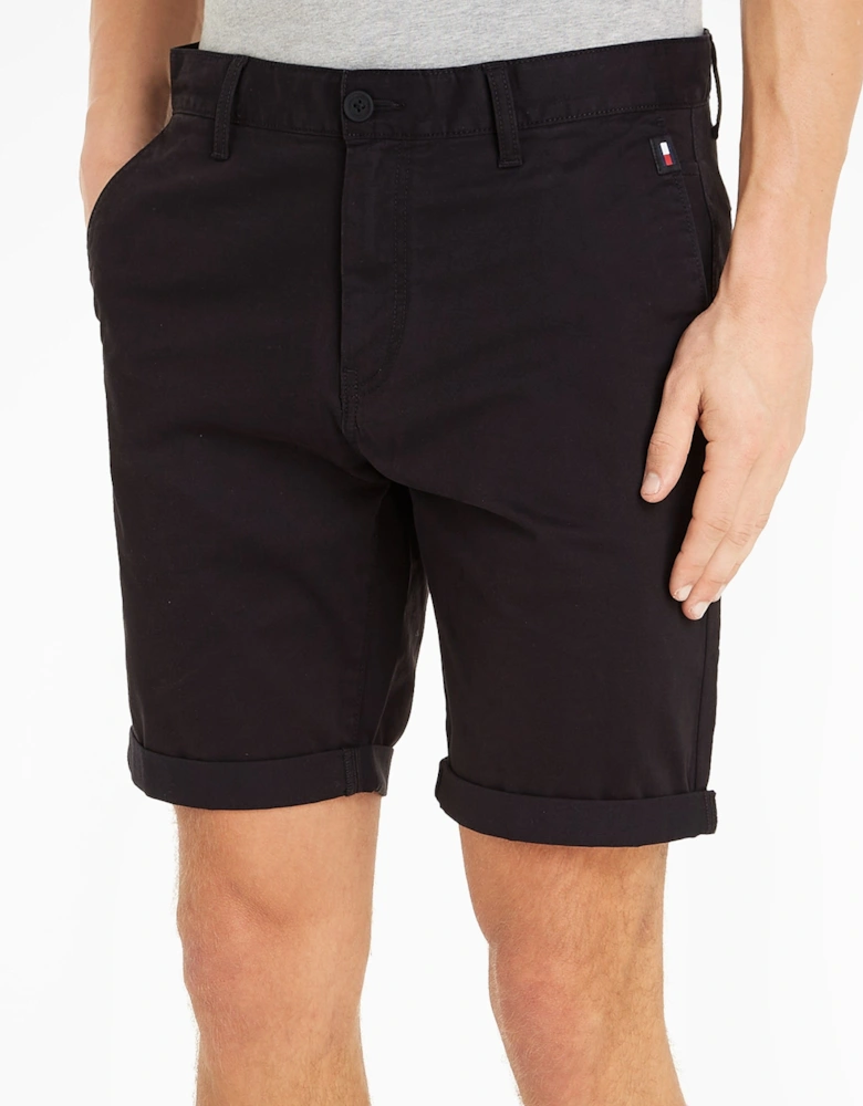 Tommy Jeans Scanton Chino Shorts - Black