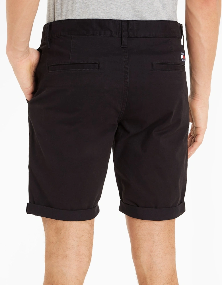 Tommy Jeans Scanton Chino Shorts - Black