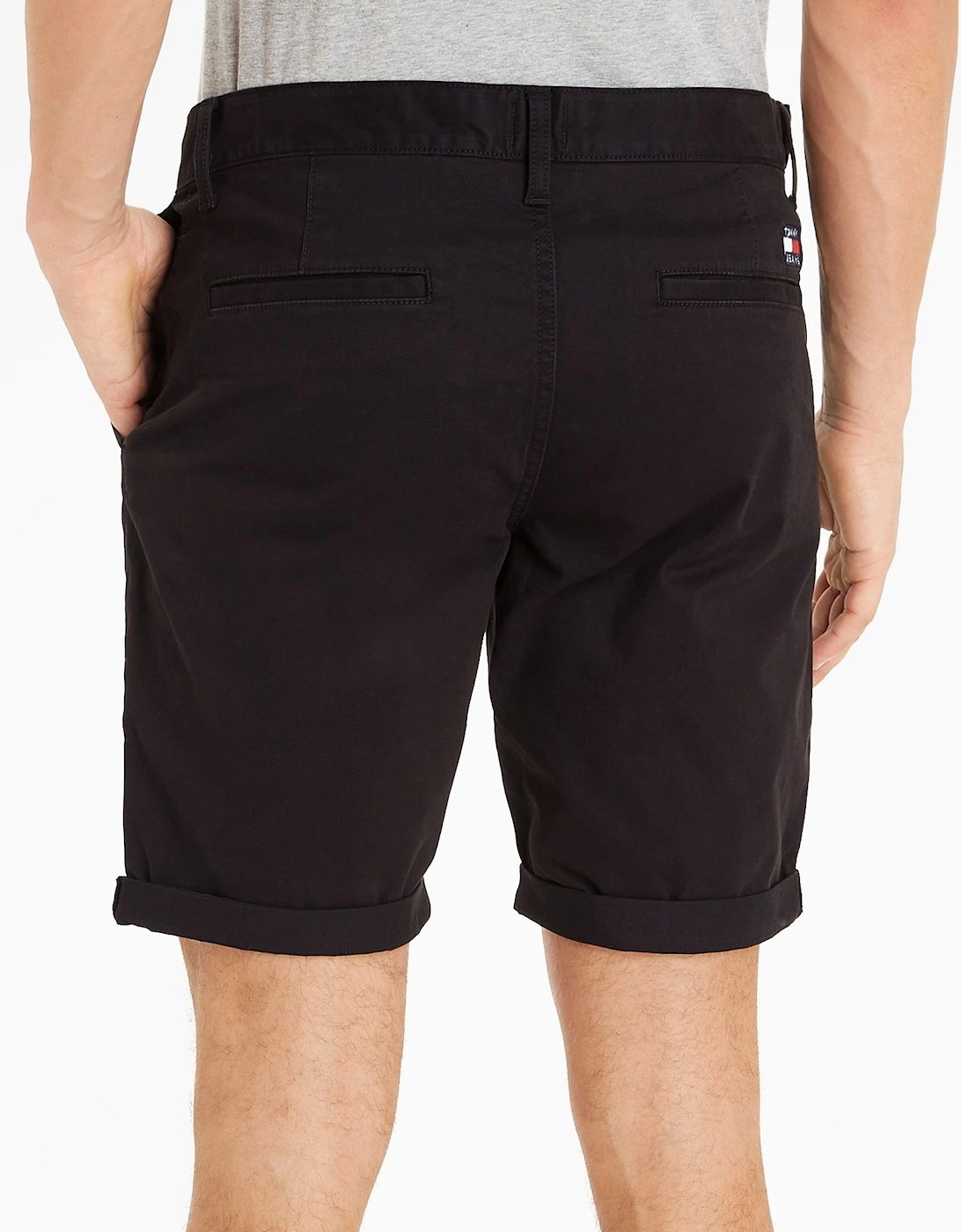 Tommy Jeans Scanton Chino Shorts - Black