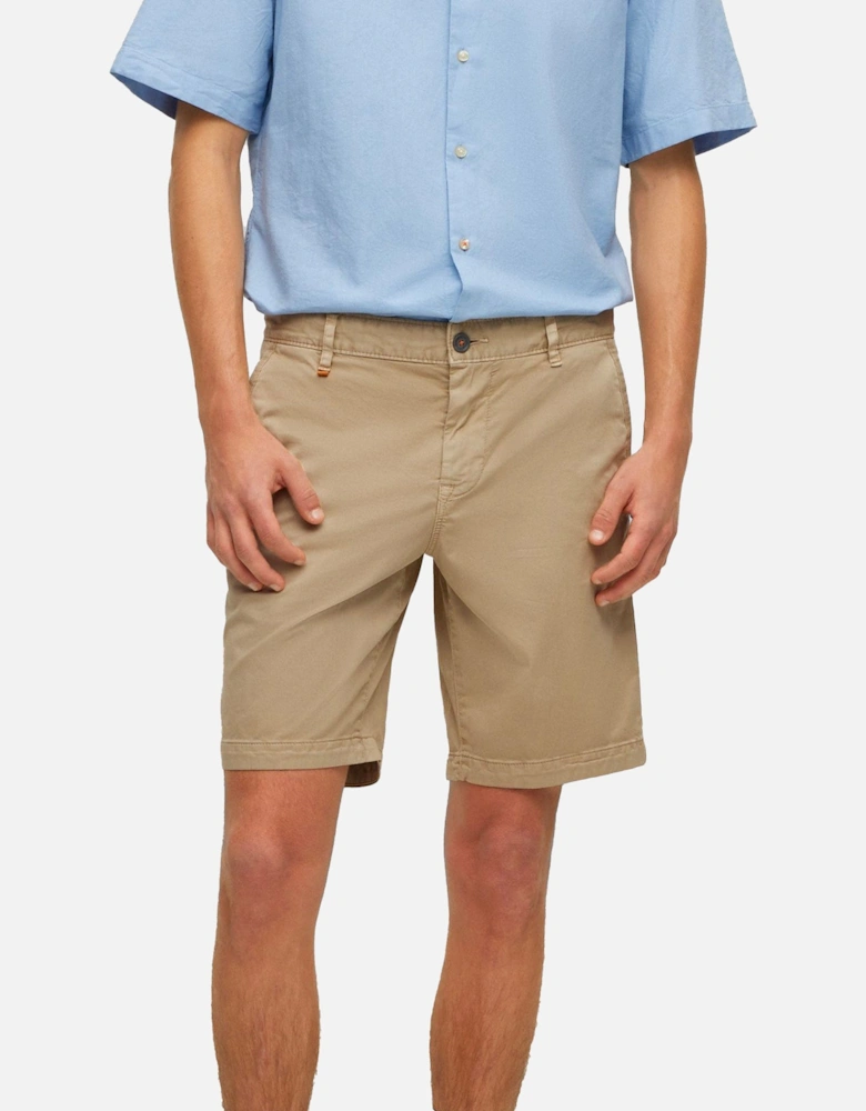 Boss Schino ST Slim Chino Shorts  - Beige